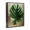 Stupell Industries Earthy Exotic Leaf Framed Giclee, design by Anna Lischenko